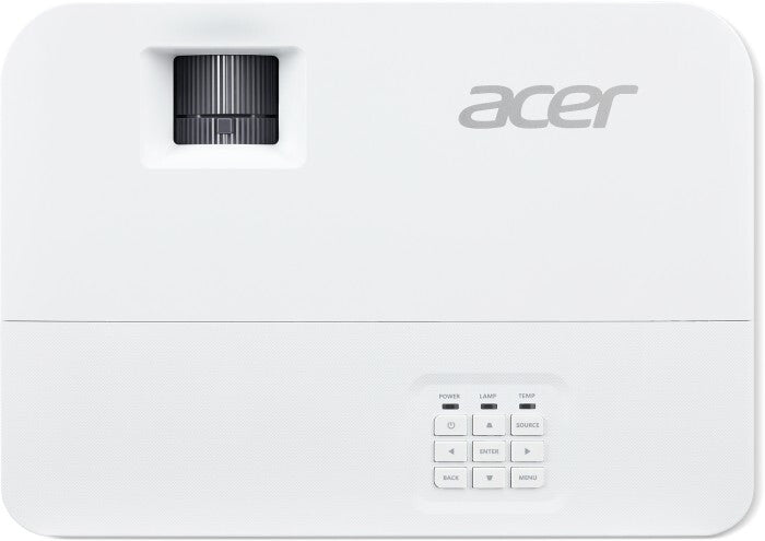 Acer H6815BD Standard throw-projektor 4000 ANSI-lumen DLP UHD 4K (3840x2160) 3D kompatibilitet Vit