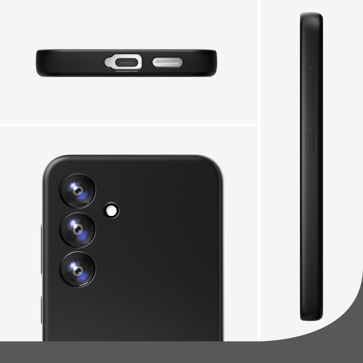 4smarts 541337 mobiltelefonfodral 17 cm (6.7") Omslag Svart