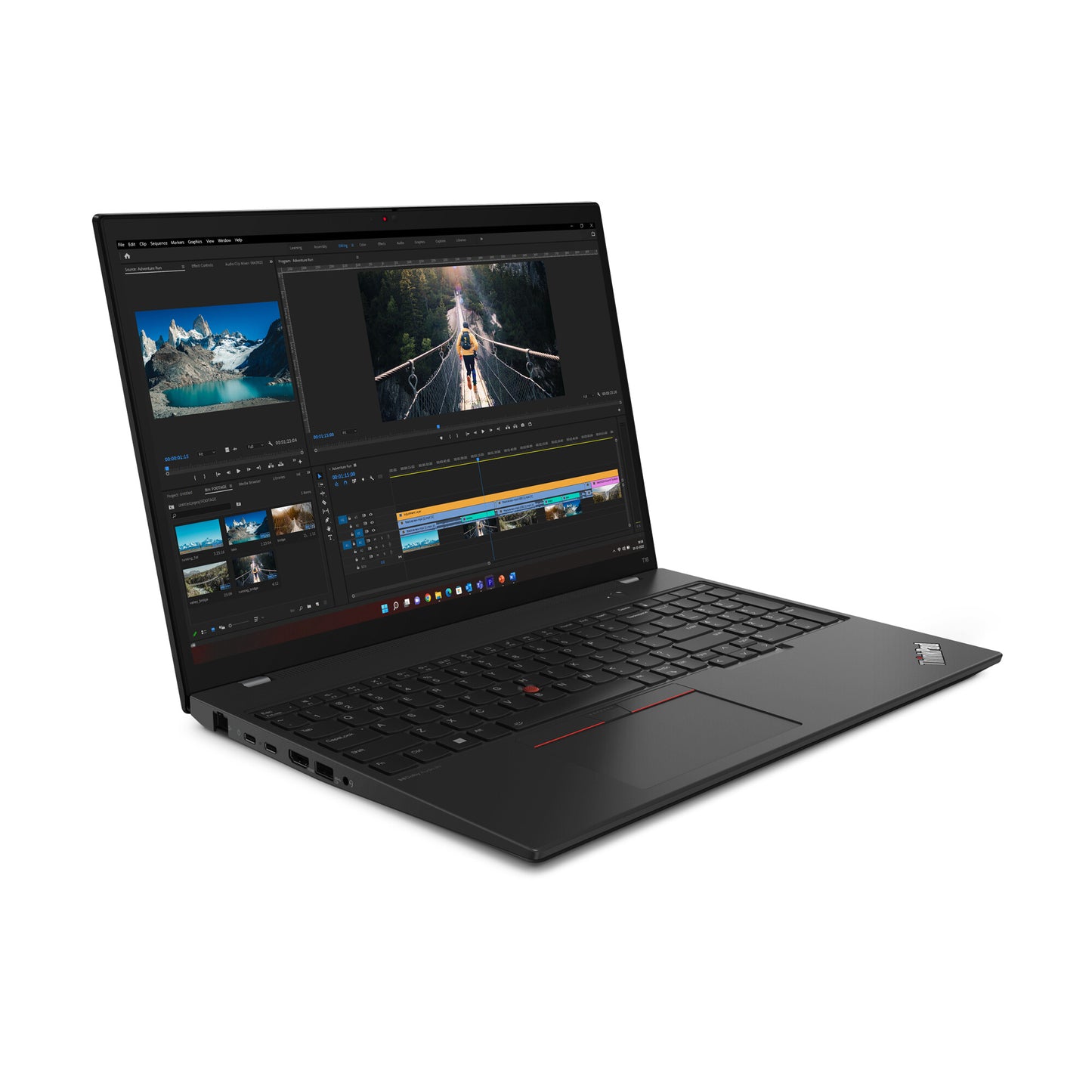Lenovo ThinkPad T16 Gen 2 (AMD) AMD Ryzen™ 7 PRO 7840U Bärbar dator 40,6 cm (16") WUXGA 32 GB LPDDR5x-SDRAM 1 TB SSD Wi-Fi 6E (802.11ax) Windows 11 Pro Engelsk Svart