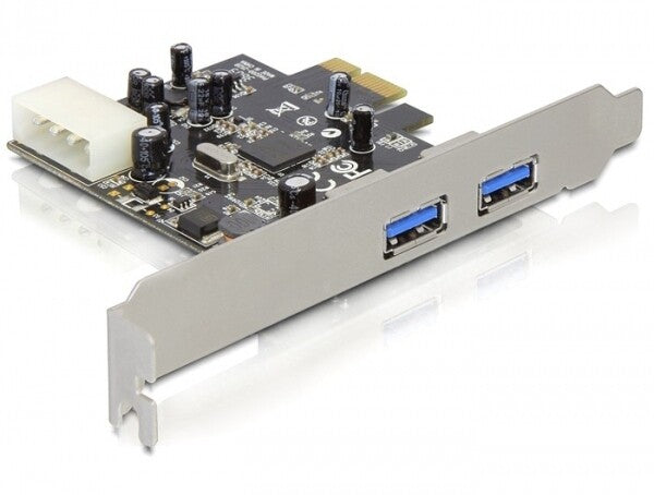DeLOCK USB 3.0 PCI Express Card nätverkskort/adapters USB 3.2 Gen 1 (3.1 Gen 1)