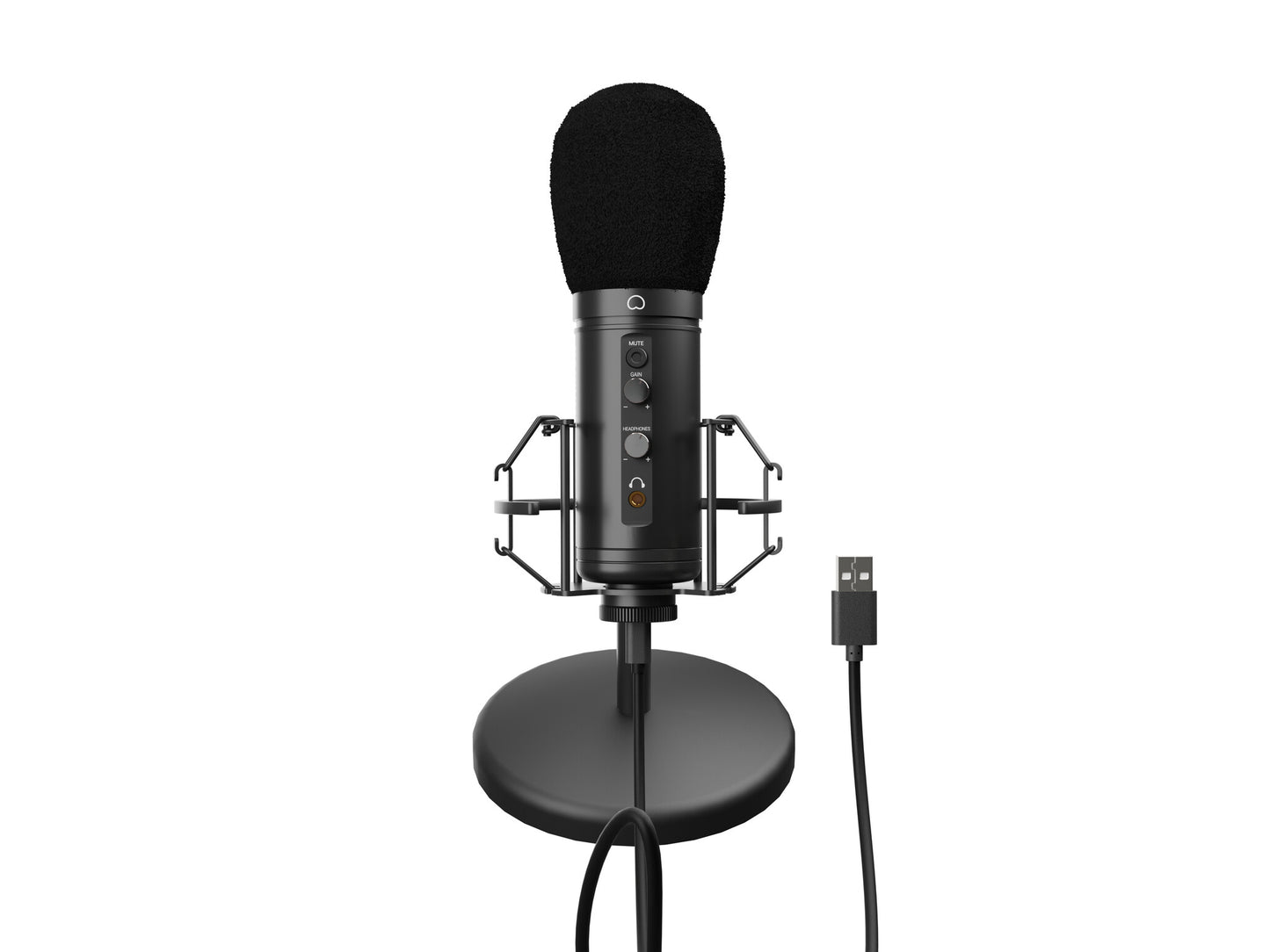 GENESIS Radium 600 G2 Svart Bordsmikrofon