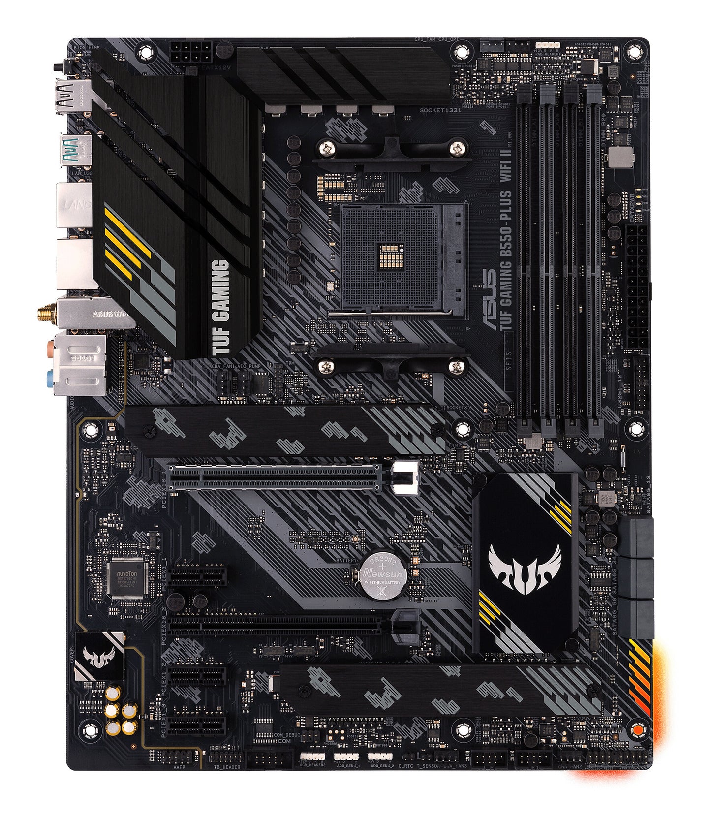 ASUS TUF GAMING B550-PLUS WIFI II AMD B550 Uttag AM4 ATX