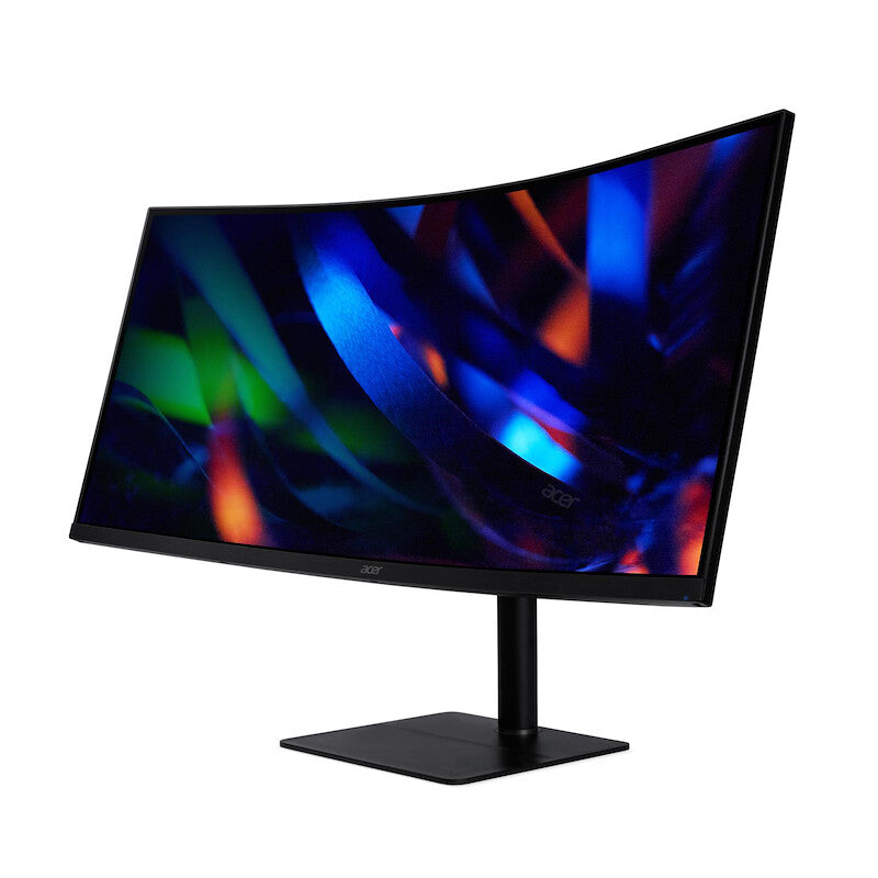 Acer CZ342CURHBMIPHUZX platta pc-skärmar 86,4 cm (34") 3440 x 1440 pixlar Quad HD LCD Svart