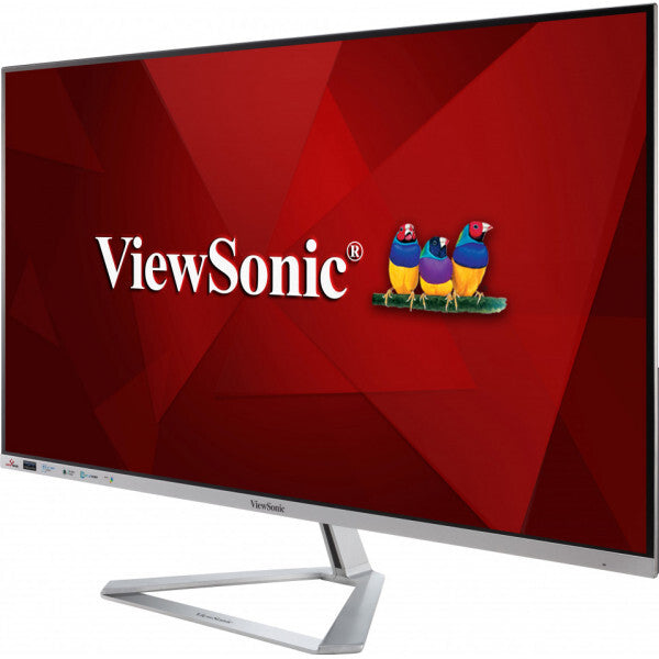 Viewsonic VX Series VX3276-2K-mhd-2 platta pc-skärmar 81,3 cm (32") 2560 x 1440 pixlar Quad HD LED Silver
