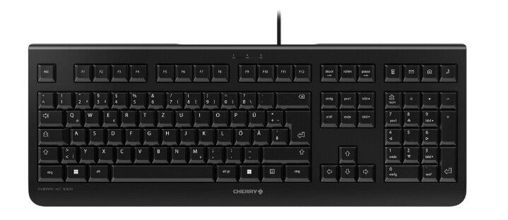 CHERRY JK-0800SL-2 tangentbord Universal USB QWERTZ Slovensk Svart