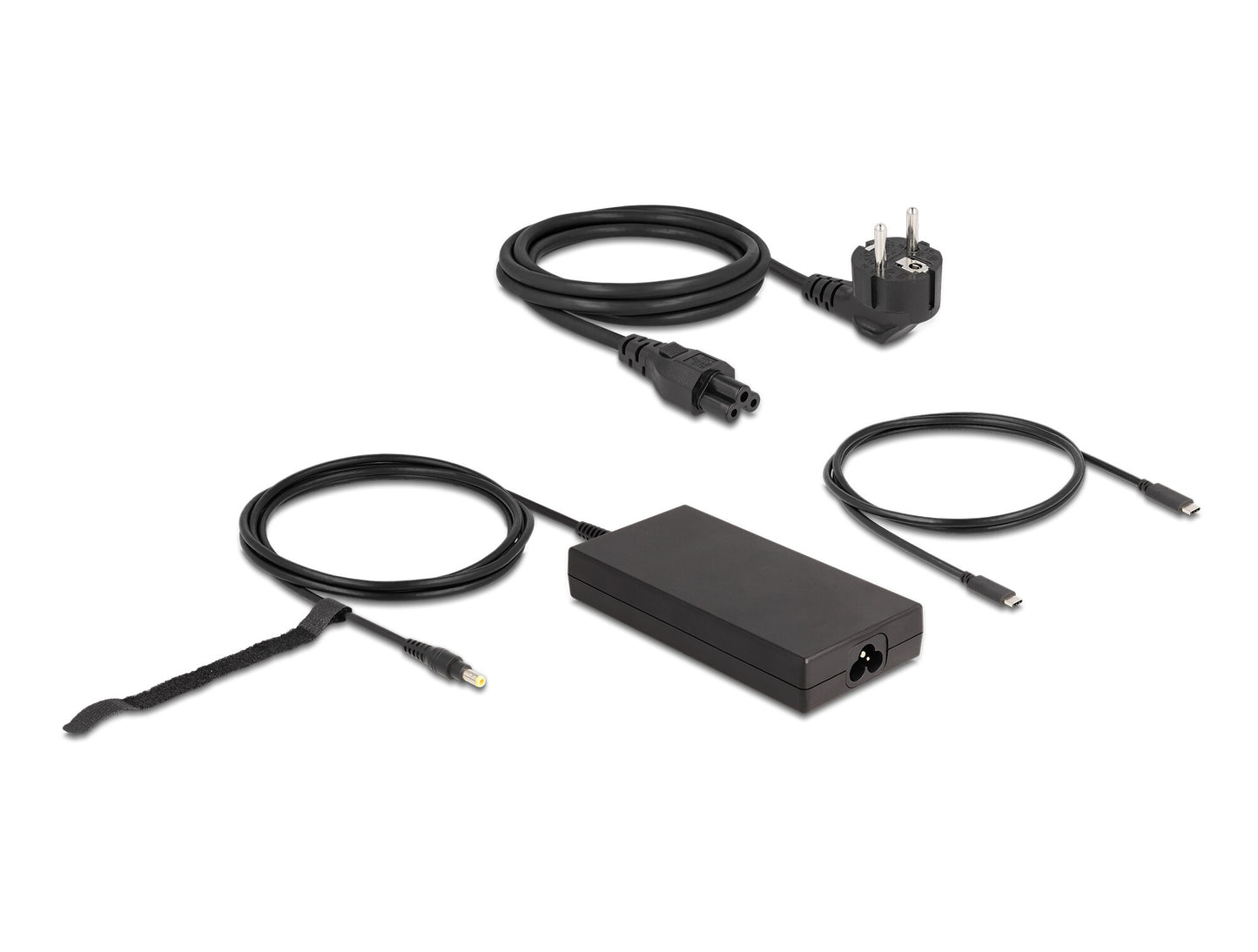 DeLOCK 88051 dockningsstationer för bärbara datorer Dockning USB 3.2 Gen 2 (3.1 Gen 2) Type-C Svart