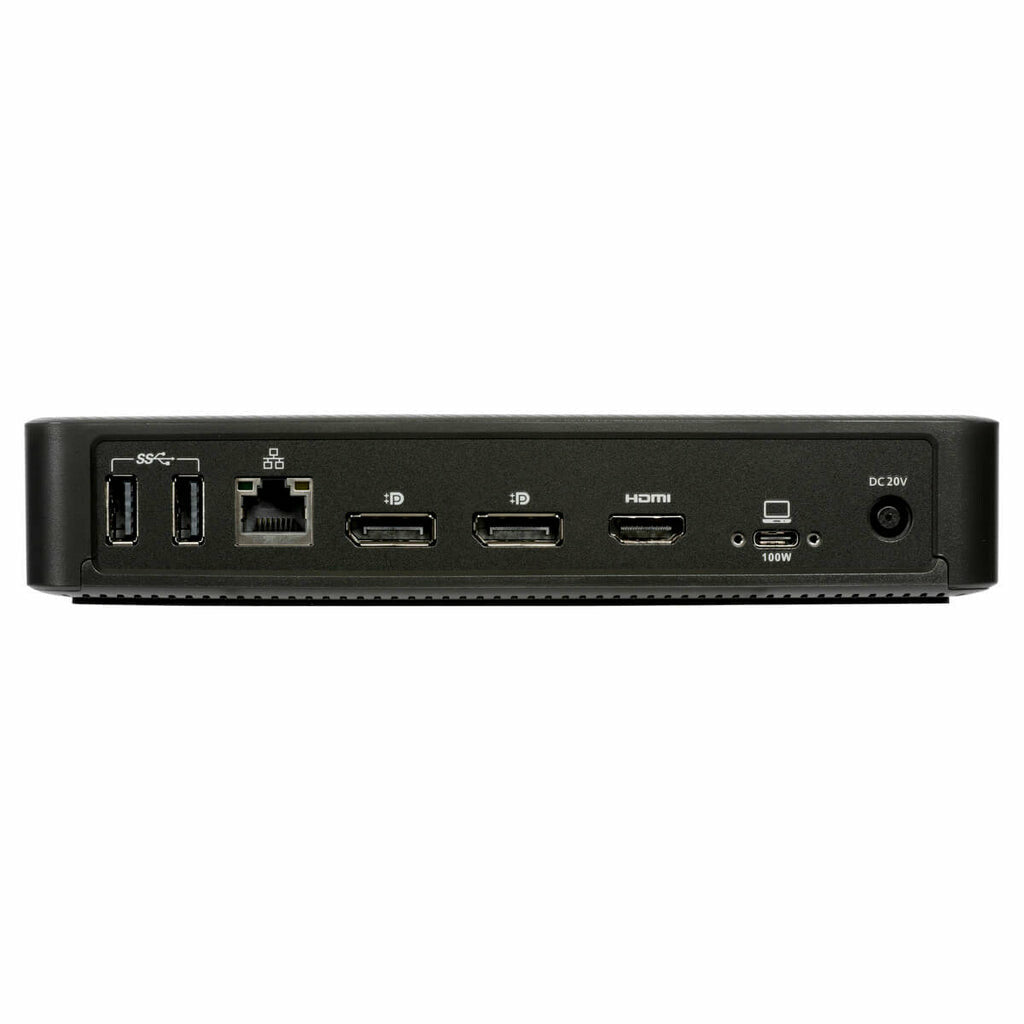Targus DOCK460EUZ dockningsstationer för bärbara datorer Kabel USB4 Svart