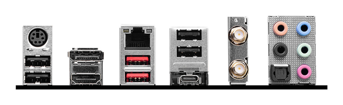 MSI B760 GAMING PLUS WIFI DDR4 moderkort Intel B760 LGA 1700 ATX