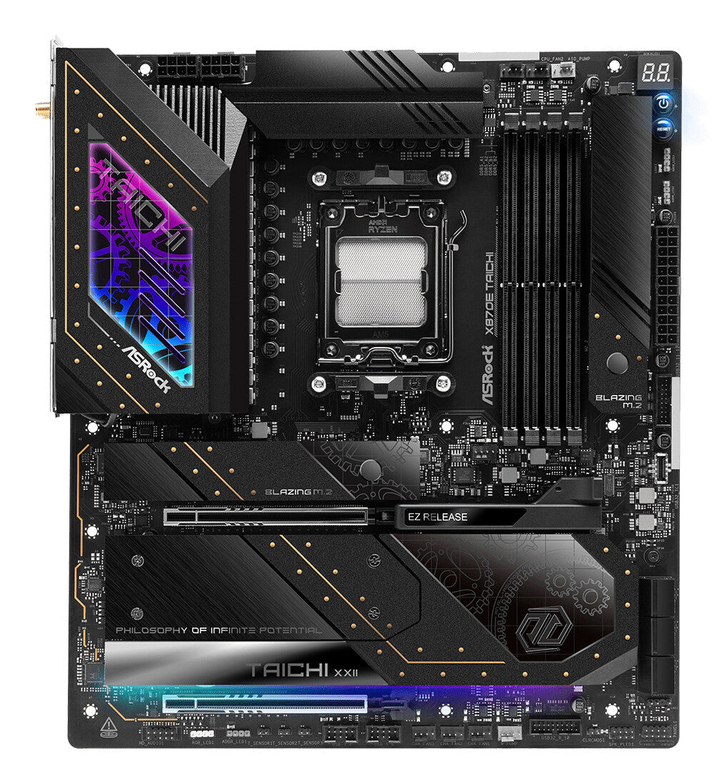 Asrock X870E Taichi AMD X870E AM5-sockel Utökad ATX
