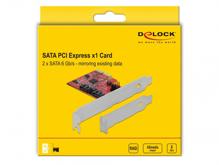 DeLOCK 90406 nätverkskort/adapters Intern SATA