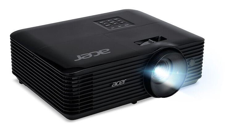 Acer X129H Standard throw-projektor 4800 ANSI-lumen DLP XGA (1024x768) 3D kompatibilitet Svart