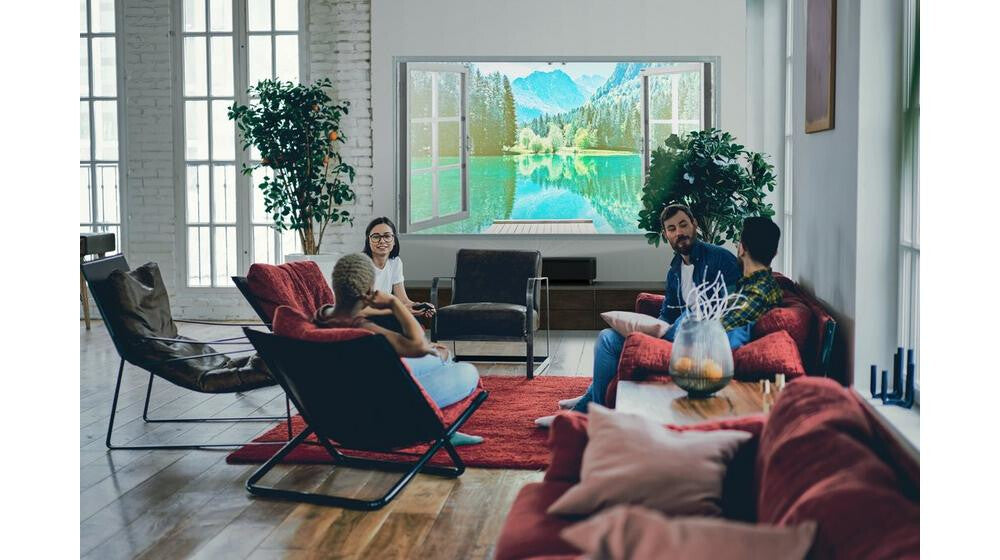 Epson EH-LS800B Ultra short throw-projektor 4000 ANSI-lumen 3LCD 4K+ (5120x3200) Svart