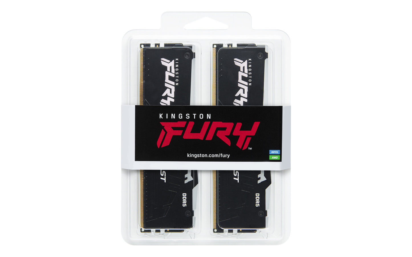 Kingston Technology FURY Beast RGB RAM-minnen 128 GB 4 x 32 GB DDR5 5600 MT/s