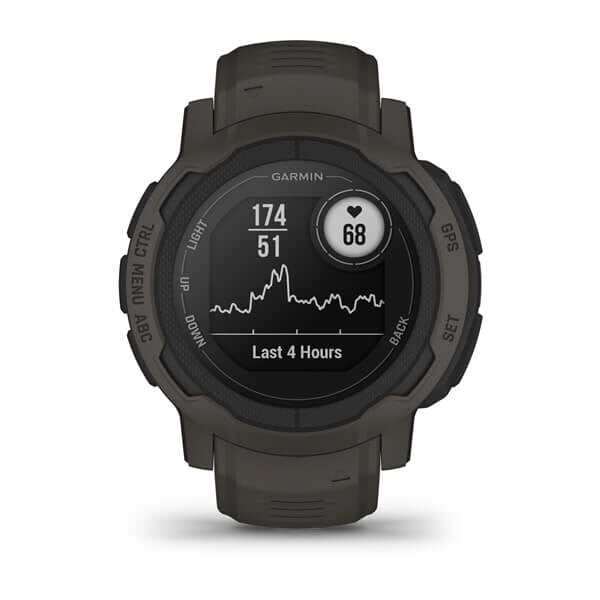 Garmin Instinct 2 2,29 cm (0.9") MIP 45 mm Digital 176 x 176 pixlar grafit GPS