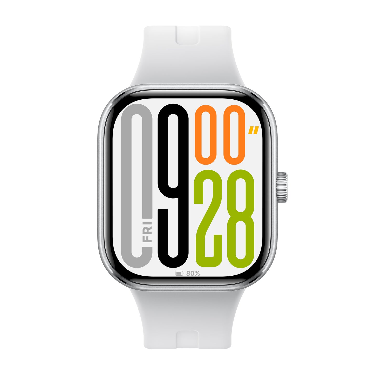 Xiaomi Watch 5 5,26 cm (2.07") AMOLED 47.5 mm Digital 432 x 514 pixlar Pekskärm Silver