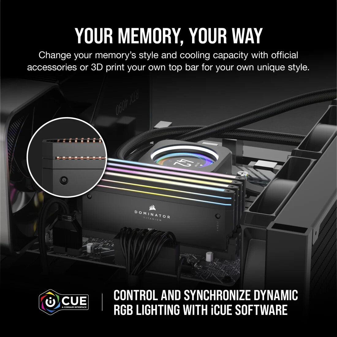 Corsair Dominator CMHC48GX5M2X8000C38 RAM-minnen 48 GB 2 x 24 GB DDR5 4800 MHz