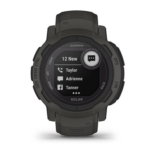 Garmin Instinct 2 Solar 2,29 cm (0.9") MIP 45 mm Digital 176 x 176 pixlar grafit GPS