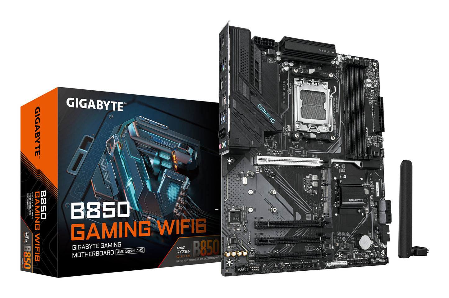 GIGABYTE B850 GAMING WIFI6 AMD B850 AM5-sockel ATX