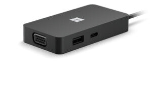 Microsoft 1E4-00003 dockningsstationer för bärbara datorer Svart