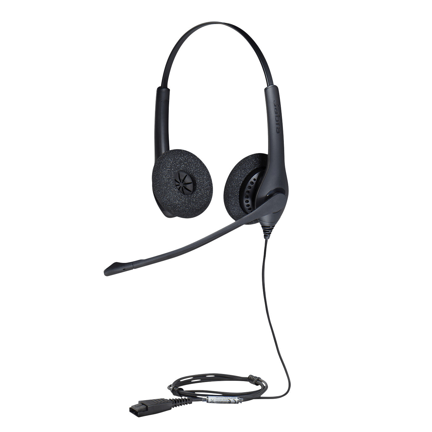 Jabra Biz 1500 Headset Kabel Huvudband Kontor/callcenter Bluetooth Svart