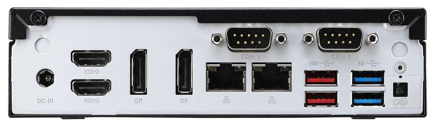 Shuttle DH670V2 datorhölje & moderkort 1,35L storlek PC Svart Intel H670 LGA 1700