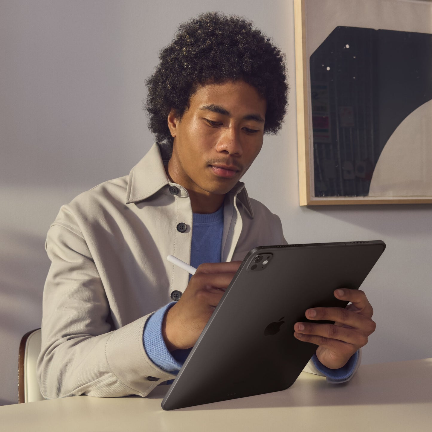 Apple iPad Pro 5G Apple M TD-LTE & FDD-LTE 512 GB 33 cm (13") 8 GB Wi-Fi 6E (802.11ax) iPadOS 17 Svart
