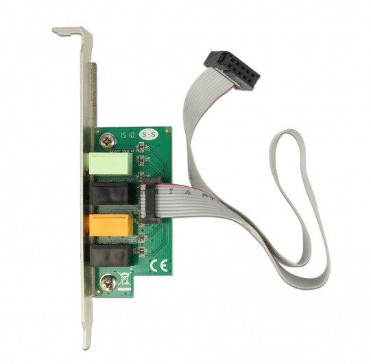 DeLOCK 89640 ljudkort Intern 7.1 kanaler PCI-E