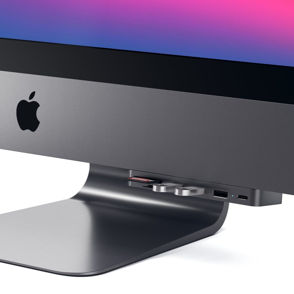 Satechi ST-TCIMHM dockningsstationer för bärbara datorer USB 3.2 Gen 1 (3.1 Gen 1) Type-C Grå