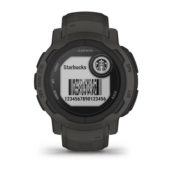 Garmin Instinct 2 2,29 cm (0.9") MIP 45 mm Digital 176 x 176 pixlar grafit GPS