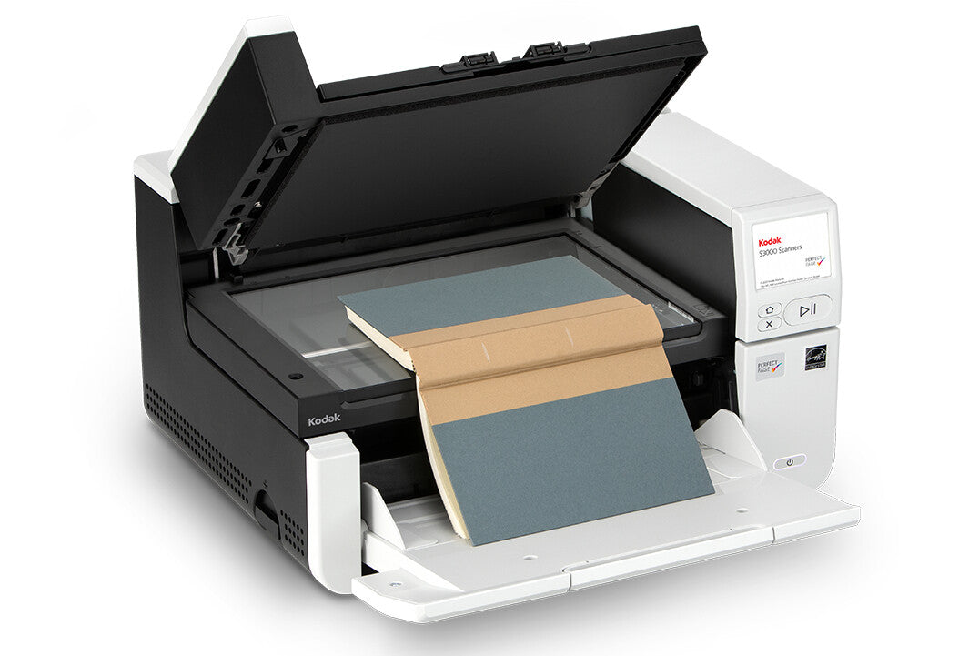 Kodak S2085F Flatbädds- och ADF-scanner 600 x 600 DPI A4 Svart, Vit