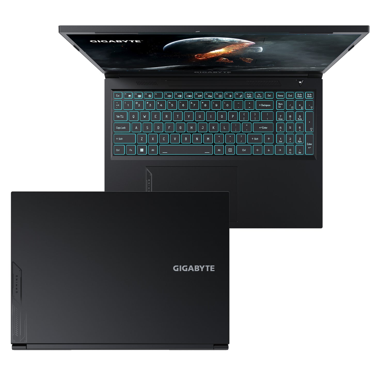 GIGABYTE G6 KF-73DE854KH bärbara datorer Intel® Core™ i7 i7-13700H Bärbar dator 40,6 cm (16") Full HD+ 16 GB DDR5-SDRAM 1 TB SSD NVIDIA GeForce RTX 4060 Wi-Fi 6E (802.11ax) Windows 11 Home Grå