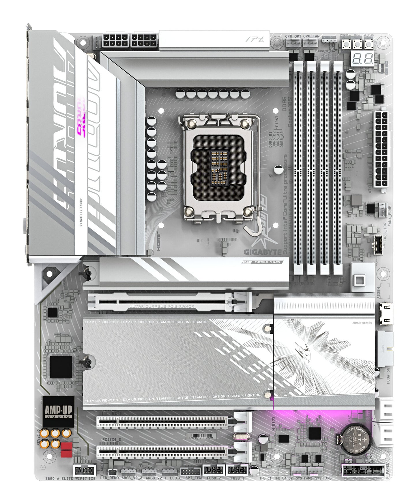 GIGABYTE Z890 AORUS ELITE WIFI7 ICE Intel Z890 LGA 1851 (Socket V1) ATX