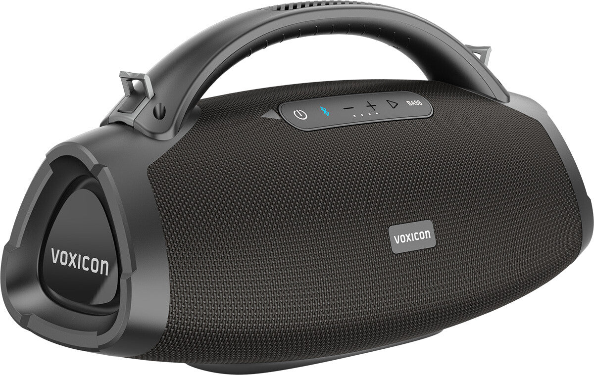Voxicon S-W900 bärbara högtalare och partyhögtalare 2.1 bärbart högtalarsystem Svart 180 W