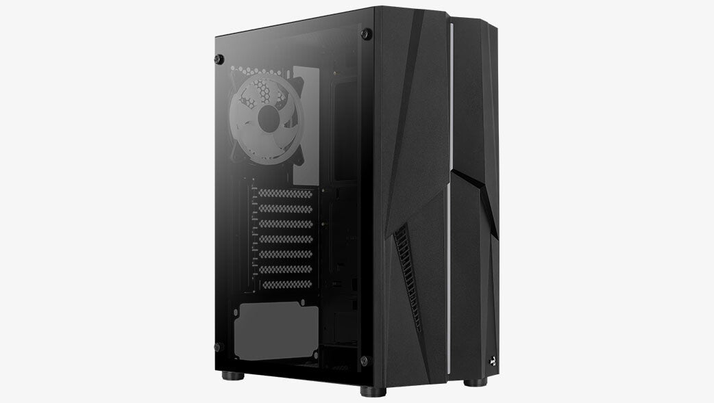 Aerocool Mecha-G-BK-v2 Midi Tower Svart