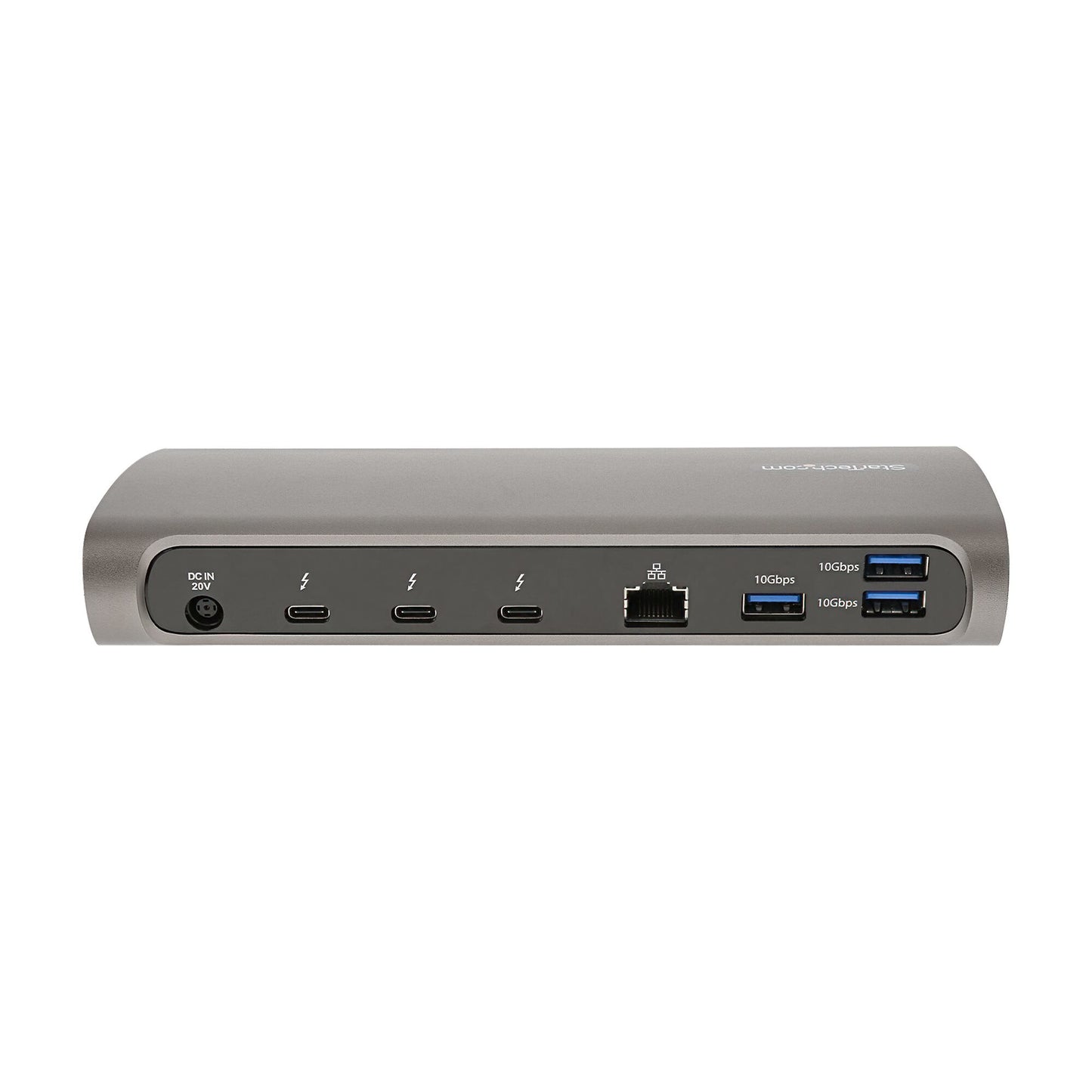 StarTech.com Thunderbolt 4-dockningsstation, 96 W strömförsörjning, en bildskärm i 8K/dubbelskärm i 4K 60Hz, 3xTB4/USB4-portar, 4xUSB-A, SD, GbE, Thunderbolt 4-dockningsstation för Windows eller TB3 MacBook, 0,8 m kabel StarTech.com Thunderbolt 4-dockning