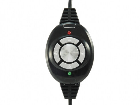 Conceptronic CCHATSTARU2R hörlur och headset Kabel Huvudband Samtal/musik USB Type-A Röd