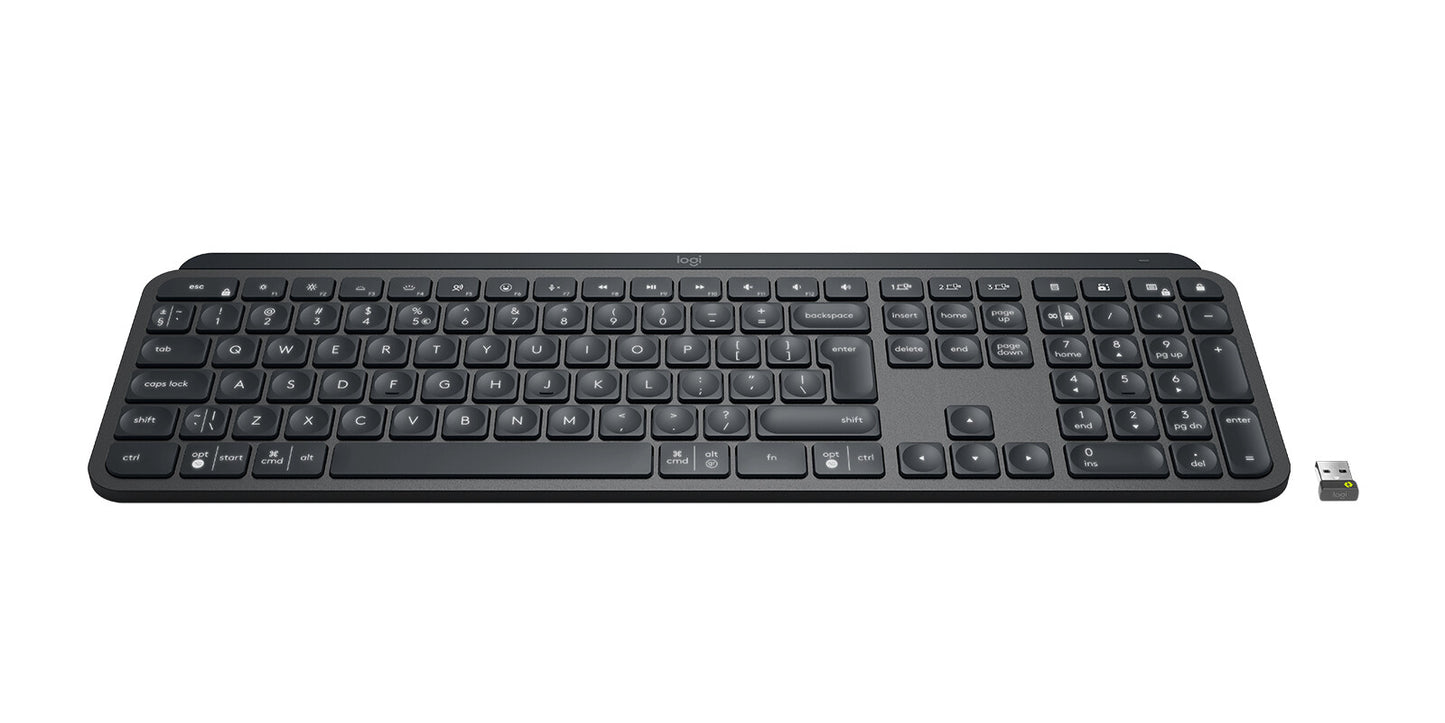 Logitech Master 920-010251 tangentbord Kontor Bluetooth QWERTY Amerikanskt internationellt grafit