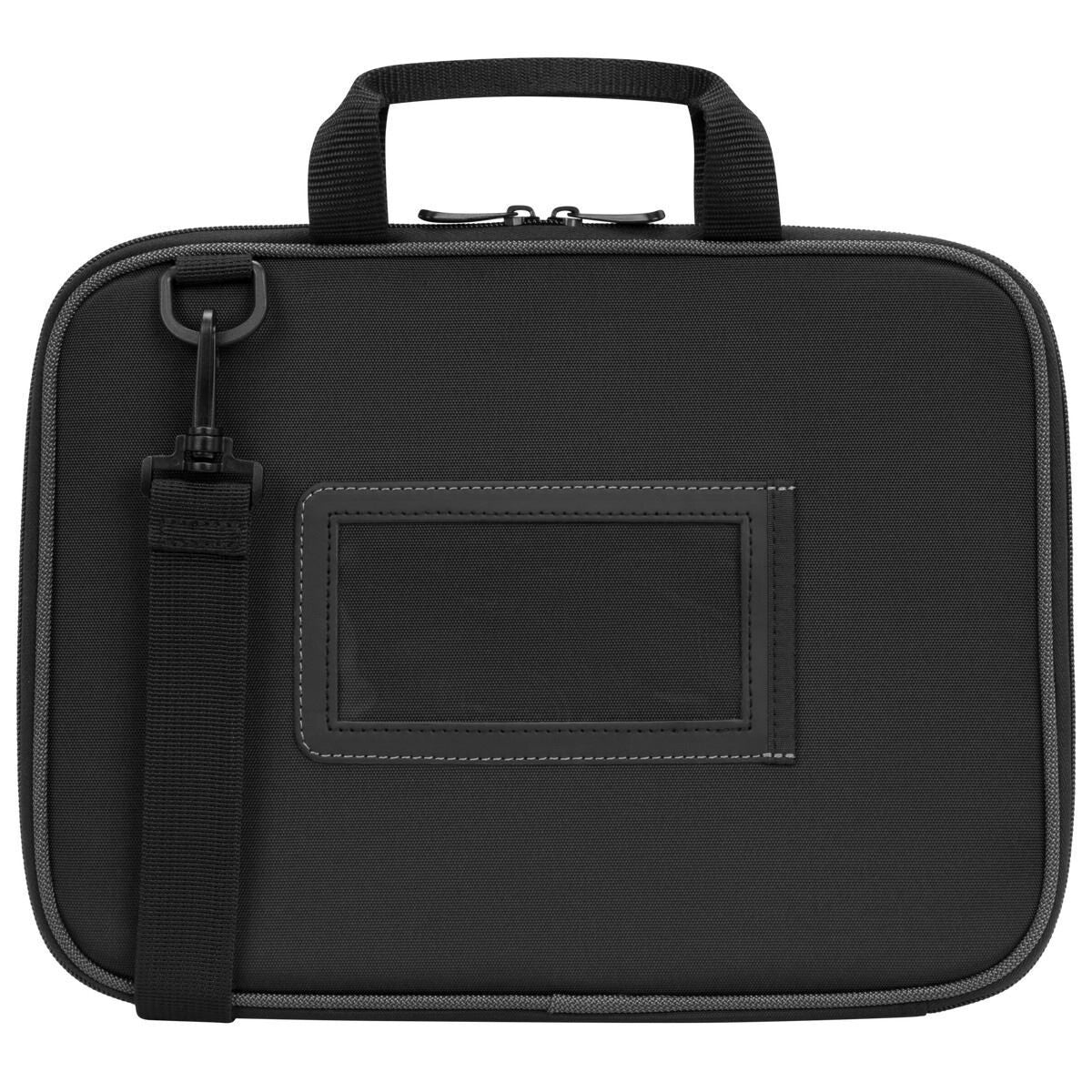 Targus TED006GL väskor bärbara datorer 29,5 cm (11.6") Portfölj/klassiskt fodral Svart, Grå