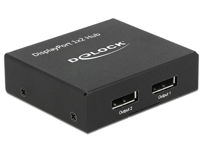 DeLOCK 87691 bilddelare DisplayPort 2x DisplayPort