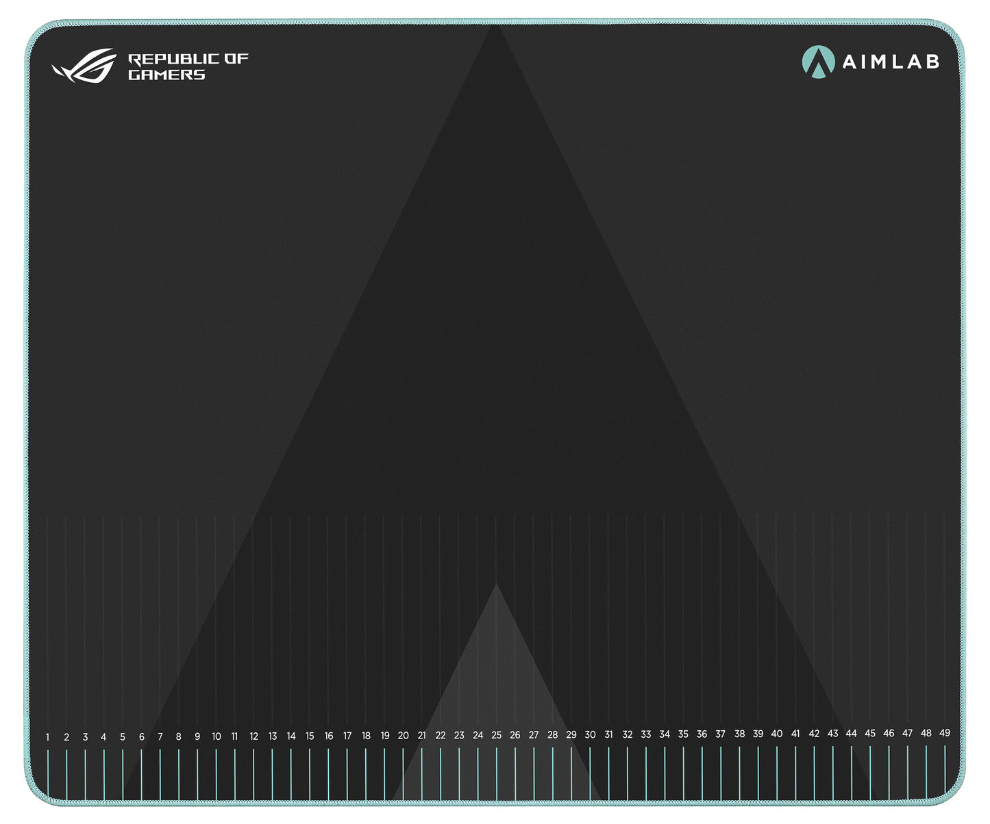 ASUS ROG Hone Ace Aim Lab Edition Spelmusmatta Svart