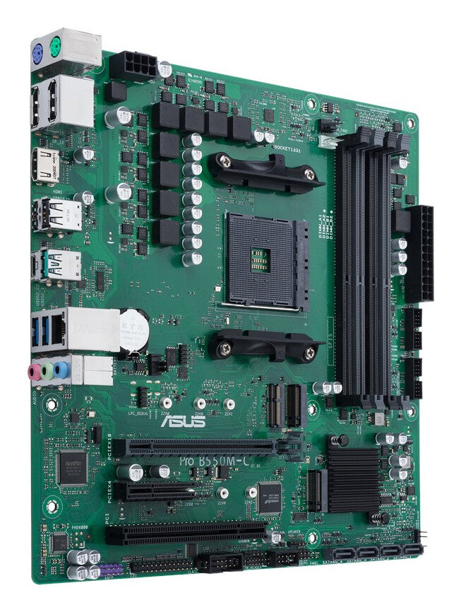 ASUS PRO B550M-C/CSM AMD B550 Uttag AM4 micro ATX