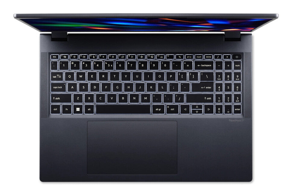 Acer TravelMate P4 TMP416-52-TCO-753L Intel® Core™ i7 i7-1355U Bärbar dator 40,6 cm (16") WUXGA 16 GB DDR4-SDRAM 512 GB SSD Wi-Fi 6E (802.11ax) Windows 11 Pro tyska Blå