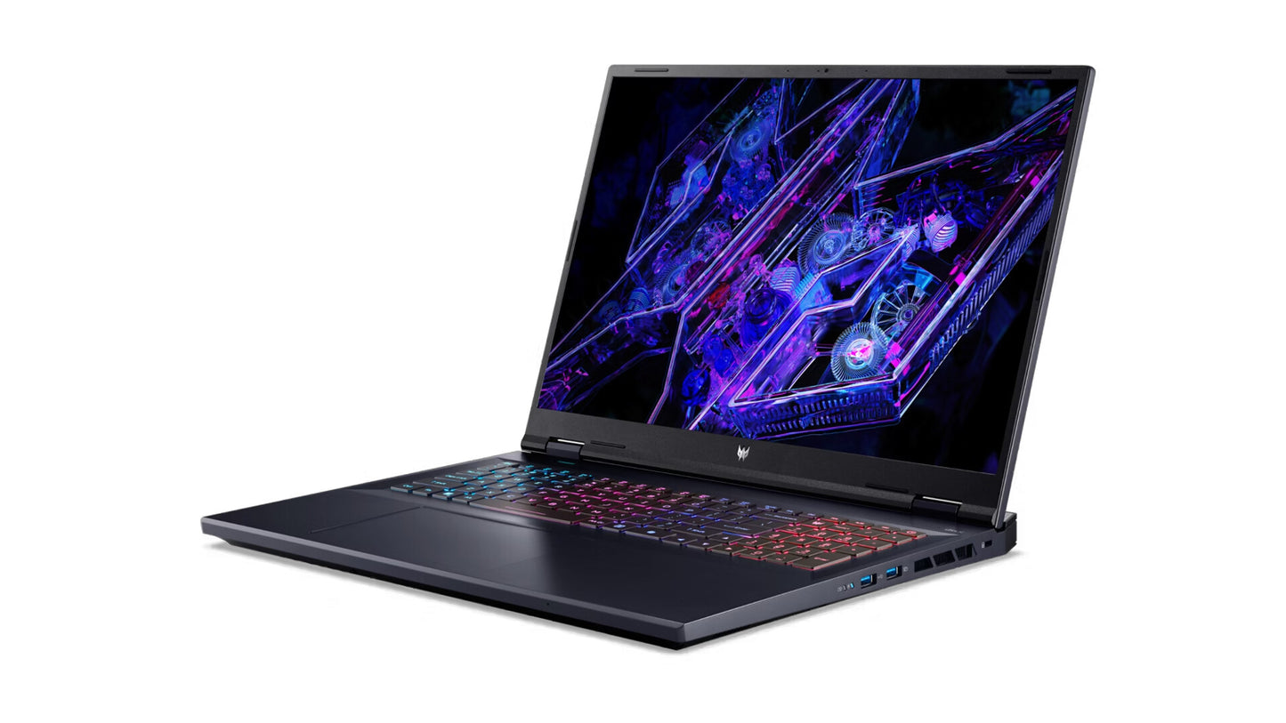Acer Predator Helios Neo 18 PHN18-71-50X2 Intel® Core™ i5 i5-14450HX Bärbar dator 45,7 cm (18") WUXGA 16 GB DDR5-SDRAM 1 TB SSD NVIDIA GeForce RTX 4050 Wi-Fi 6 (802.11ax) Windows 11 Home Svart