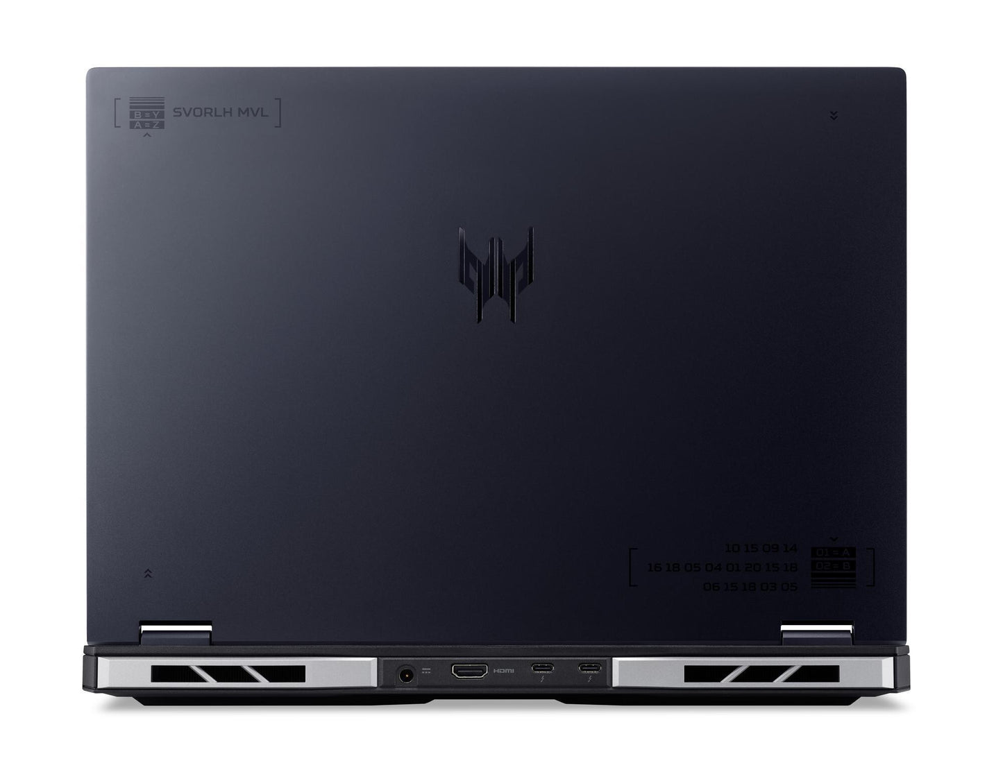 Acer Predator PHN16-72-74XC Intel® Core™ i7 i7-14650HX Bärbar dator 40,6 cm (16") WUXGA 16 GB DDR5-SDRAM 1 TB SSD NVIDIA GeForce RTX 4060 Wi-Fi 6E (802.11ax) Windows 11 Home tyska Svart