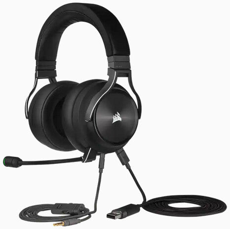 Corsair VIRTUOSO RGB Wireless XT Headset Kabel & Trådlös Huvudband Bluetooth Svart