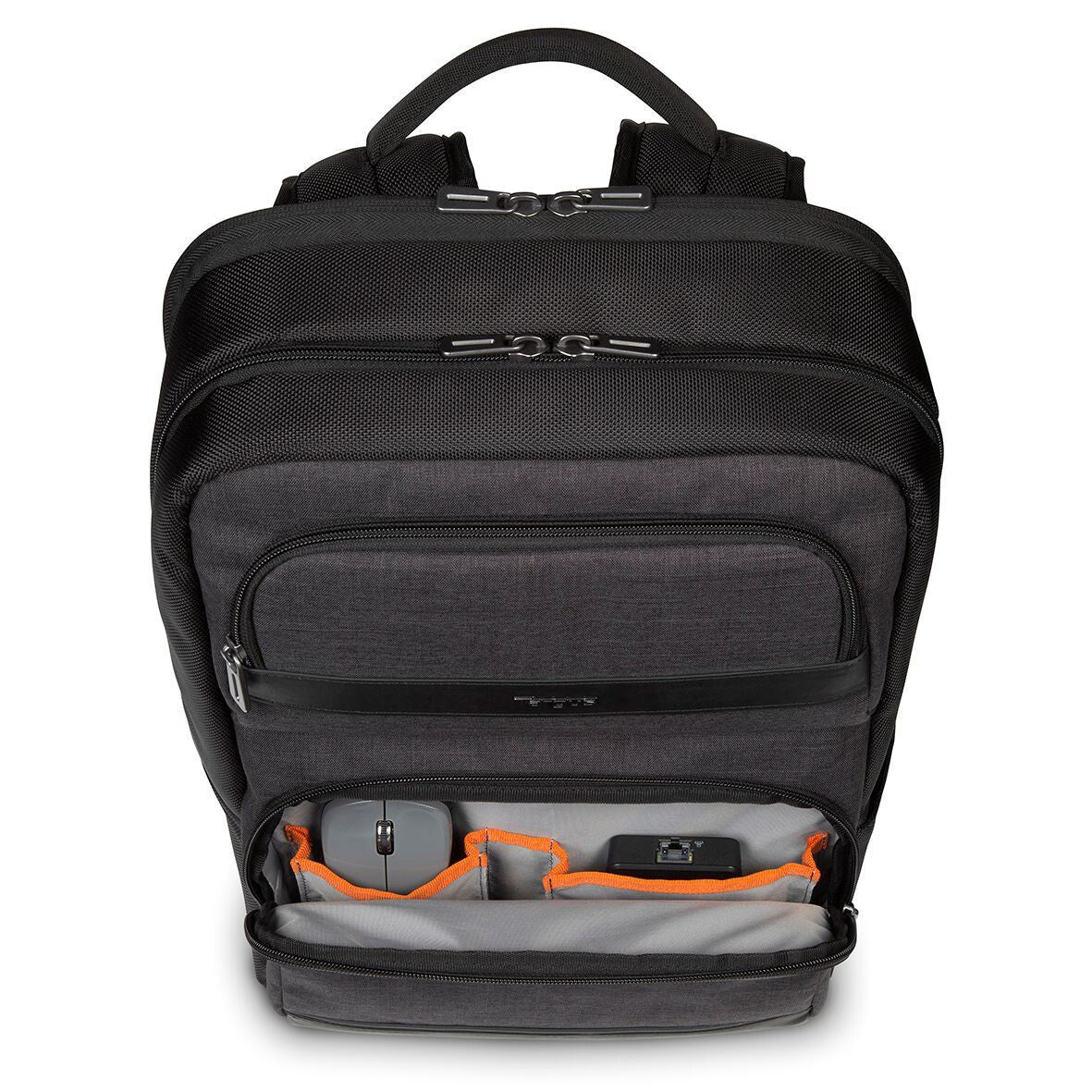 Targus CitySmart 39,6 cm (15.6") Ryggsäcksfodral Svart, Grå