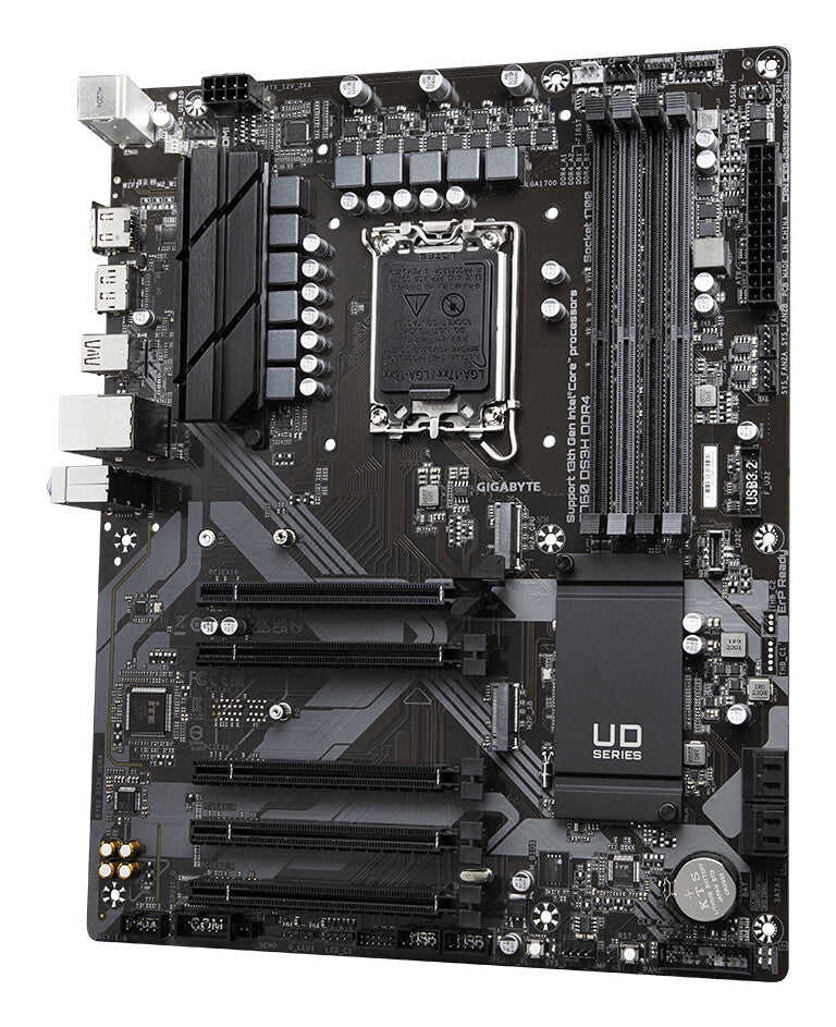 GIGABYTE B760 DS3H DDR4 moderkort Intel B760 Express LGA 1700 ATX