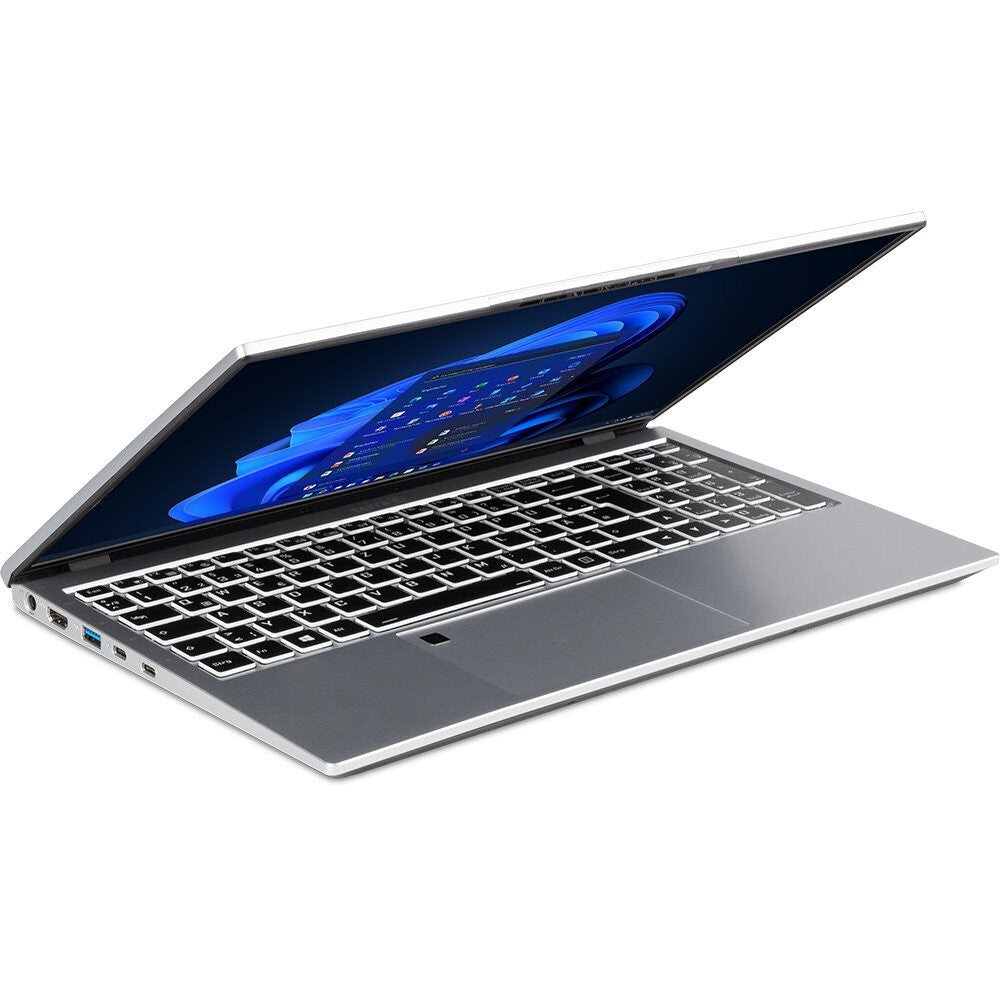 TERRA MOBILE 1220800 bärbara datorer Intel® Core™ i7 i7-1355U Bärbar dator 39,6 cm (15.6") Full HD 16 GB DDR5-SDRAM 512 GB SSD Wi-Fi 6 (802.11ax) Windows 11 Pro Silver