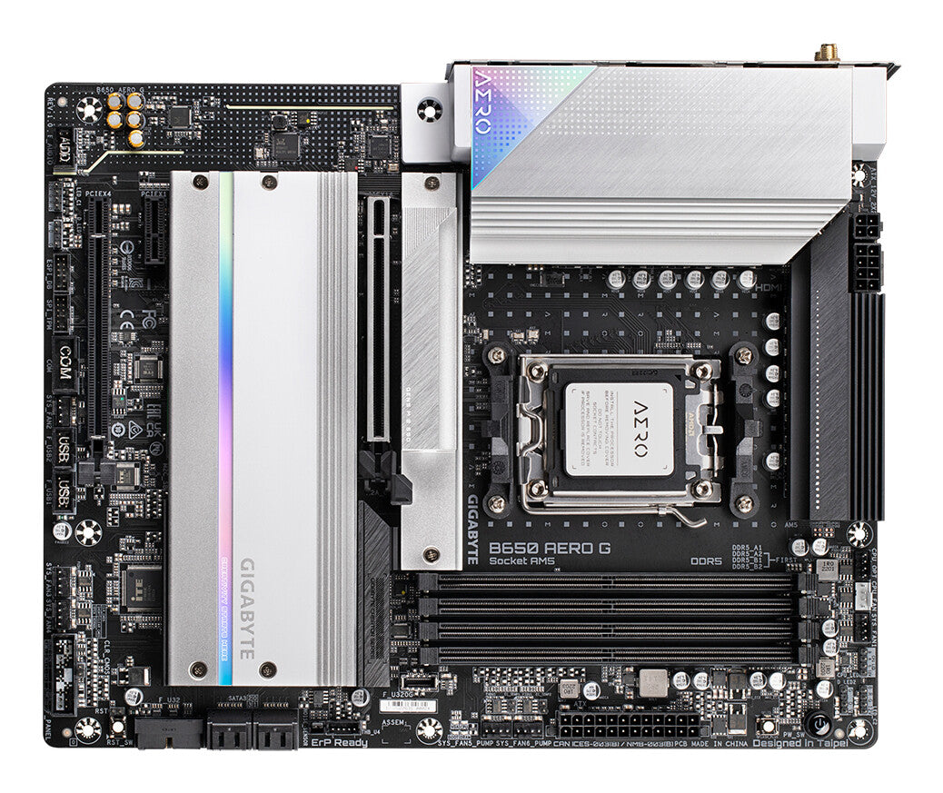 GIGABYTE B650 AERO G moderkort AMD B650 AM5-sockel ATX