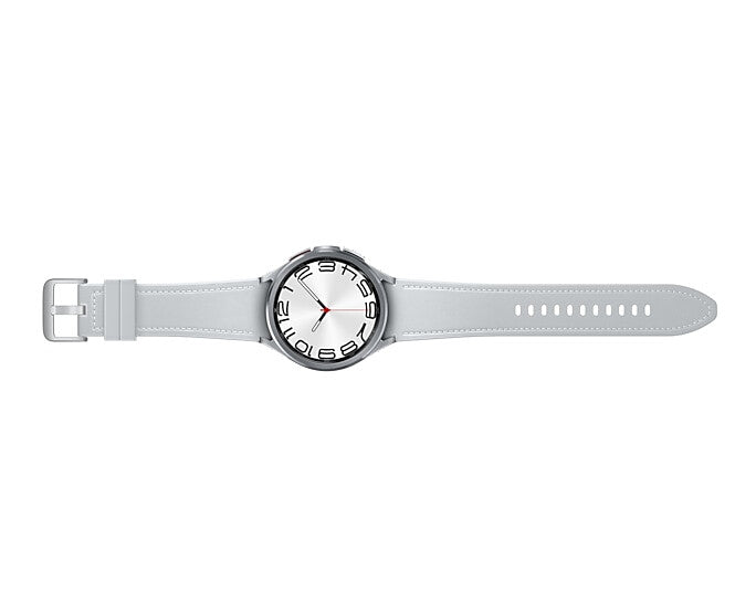 Samsung Galaxy Watch6 Classic Watch6 Classic 3,81 cm (1.5") OLED 47 mm Digital 480 x 480 pixlar Pekskärm Silver Wi-Fi GPS
